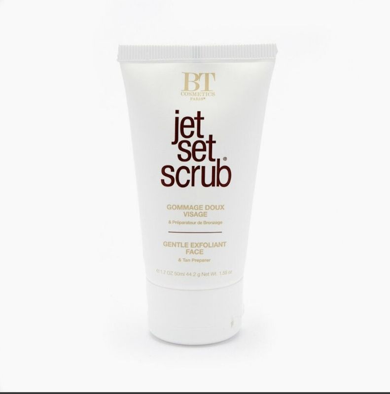 Jet Set Sun Scrub ansikt, 50 ml