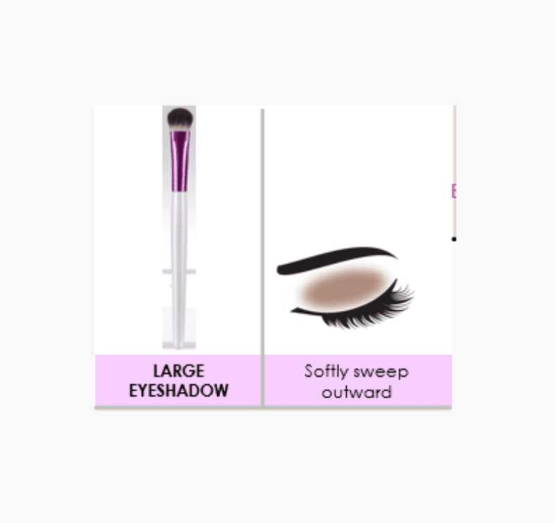 KISS RK Makeup Brush - Large Eyeshadow