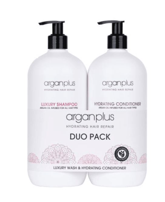 Hovedbilde ArganPlus+ Duopack shampo+balsam 750 ml