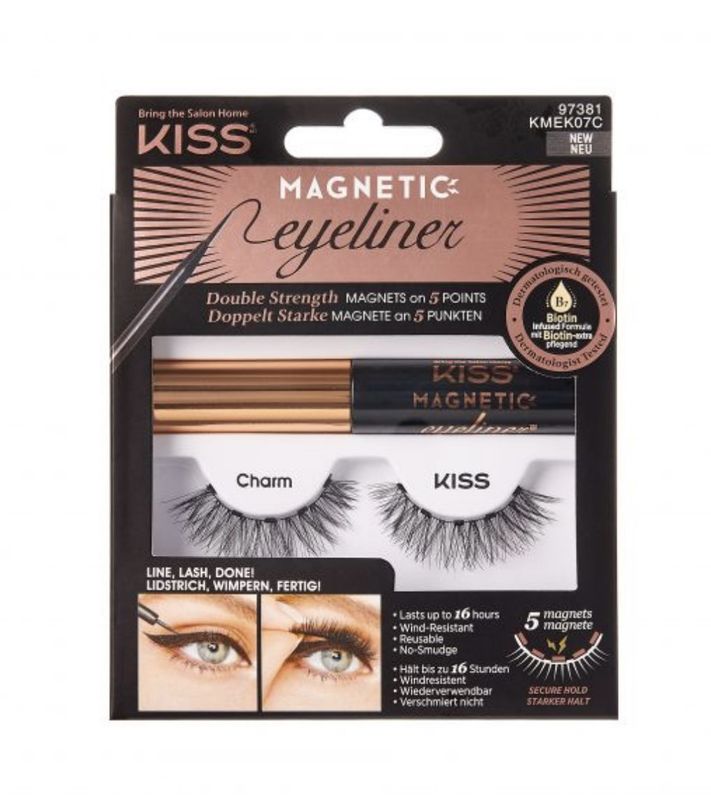 Kiss Lash Magnetic Eyeliner Kit, Charm